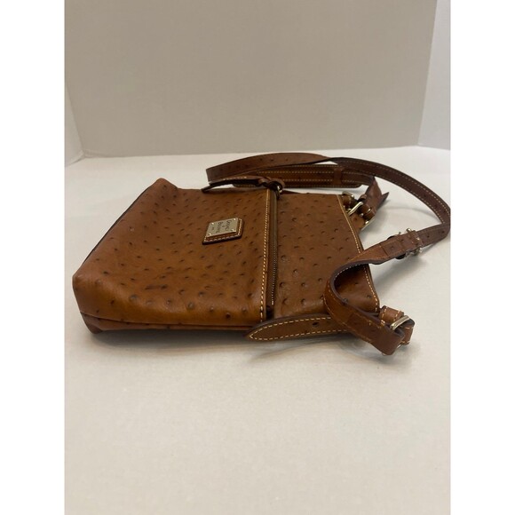 Dooney & Burke Ostrich Leather Crossbody Bag - Picture 8 of 12
